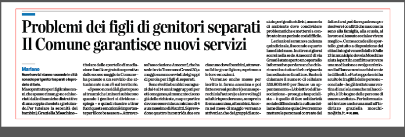 La Provincia 8 aprile 2014