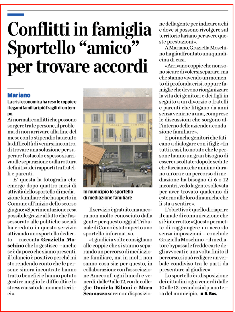 PROVINCIA TRIBUNALE COMO2013R